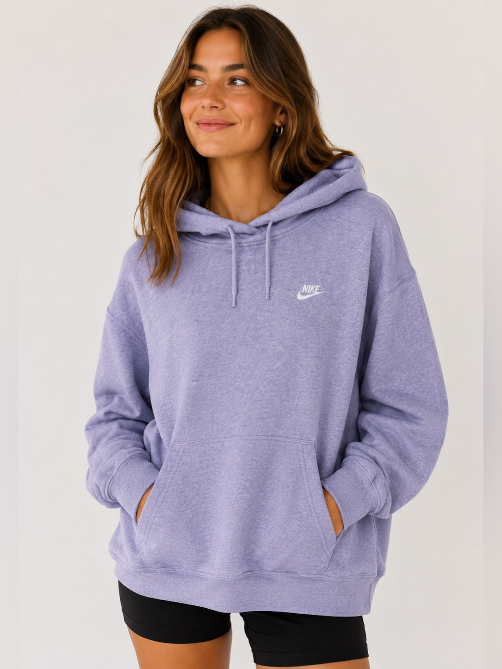 Nike Sportswear Oversized Hoodie | Women's 3X | Lavender Purple